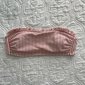 xhilaration striped bathing suit top (SIZE LARGE)